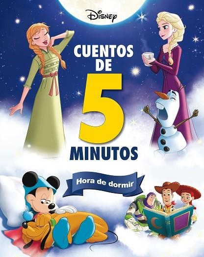 DISNEY. CUENTOS DE 5 MINUTOS. HORA DE DORMIR | 9788419547057 | VVAA | Llibreria La Gralla | Llibreria online de Granollers