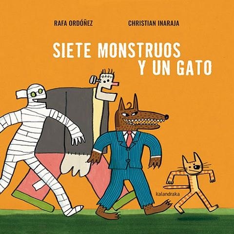 SIETE MONSTRUOS Y UN GATO | 9788413432502 | ORDÓÑEZ, RAFA | Llibreria La Gralla | Llibreria online de Granollers