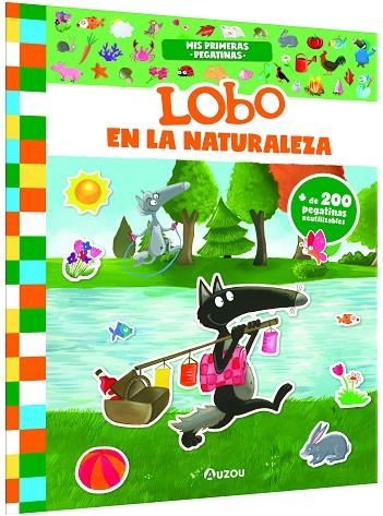 LOBO   EN LA NATURALEZA.MIS PRIMERAS PEGATINAS - | 9791039536936 | LALLEMAND, ORIANNE | Llibreria La Gralla | Llibreria online de Granollers