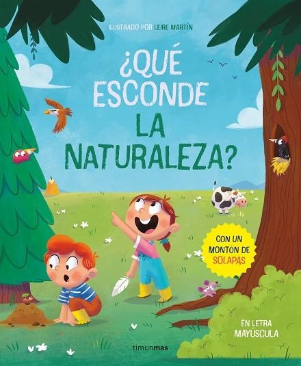 ¿QUÉ ESCONDE LA NATURALEZA? LIBRO CON SOLAPAS | 9788408267782 | MARTÍN RINCÓN, LEIRE | Llibreria La Gralla | Llibreria online de Granollers