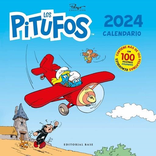 CALENDARIO LOS PITUFOS 2024 | 9788410043022 | CULLIFORD, PIERRE | Llibreria La Gralla | Llibreria online de Granollers