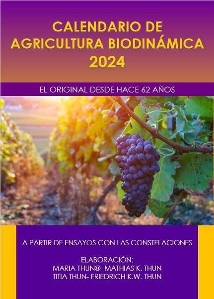 CALENDARIO DE AGRICULTURA BIODINAMICA 2024 | 9788418919213 | FRIEDRICH K W | Llibreria La Gralla | Llibreria online de Granollers