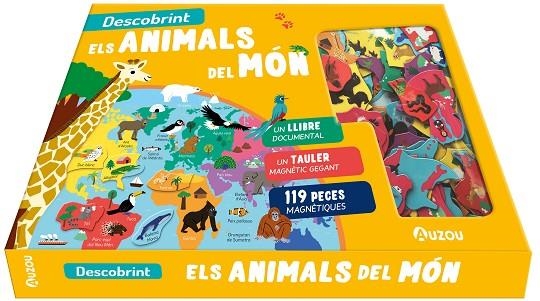 DESCOBRINT ELS ANIMALS DEL MÓN. TAULER MAGNÈTIC | 9791039530958 | BILLIOUD, JEAN-MICHEL | Llibreria La Gralla | Llibreria online de Granollers