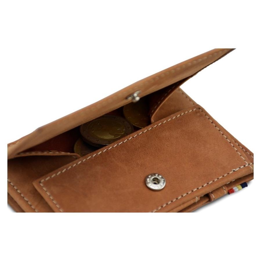 CARTERA PELL GARZINI ESSENZIALE MAGIC WALLET MONEDES CAMEL | 646847415029 | MW-CP1-CBR | Llibreria La Gralla | Llibreria online de Granollers