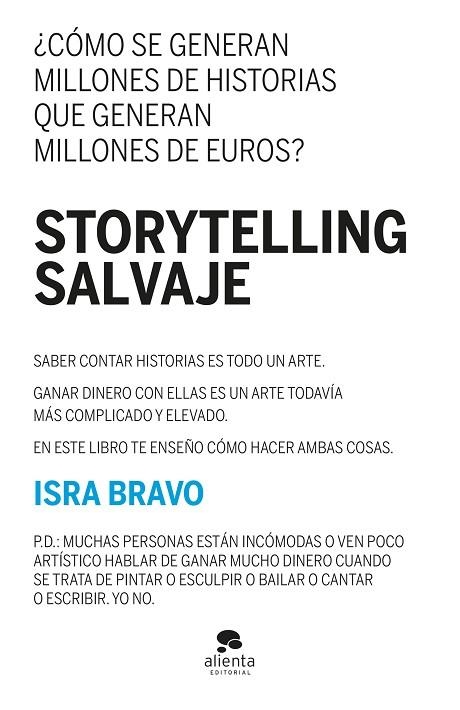 STORYTELLING SALVAJE | 9788413442983 | BRAVO, ISRA | Llibreria La Gralla | Llibreria online de Granollers