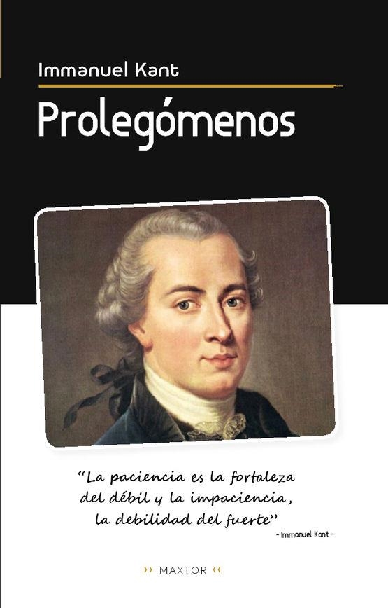 PROLEGÓMENOS | 9788490016510 | KANT, IMMANUEL | Llibreria La Gralla | Llibreria online de Granollers