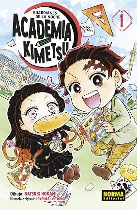 GUARDIANES DE LA NOCHE. ACADEMIA KIMETSU 01 | 9788467969160 | GOTOUGE, KOYOHARU | Llibreria La Gralla | Librería online de Granollers