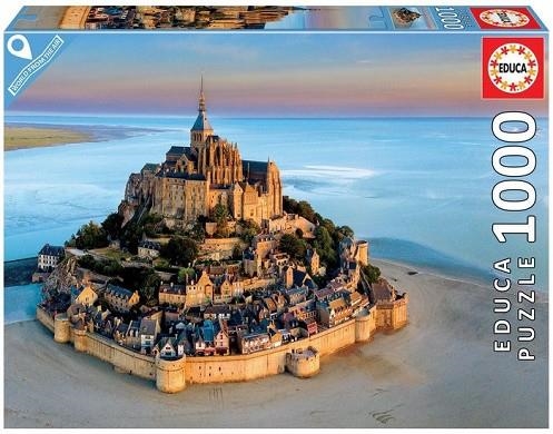 PUZZLE EDUCA 1000 PECES MONT SAINT MICHEL | 8412668192621 | 19262 | Llibreria La Gralla | Librería online de Granollers