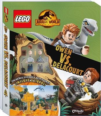 LEGO JURASSIC WORLD. OWEN VS. DELACOURT | 9788419987013 | ANDRYSIAK, MACIEJ | Llibreria La Gralla | Llibreria online de Granollers