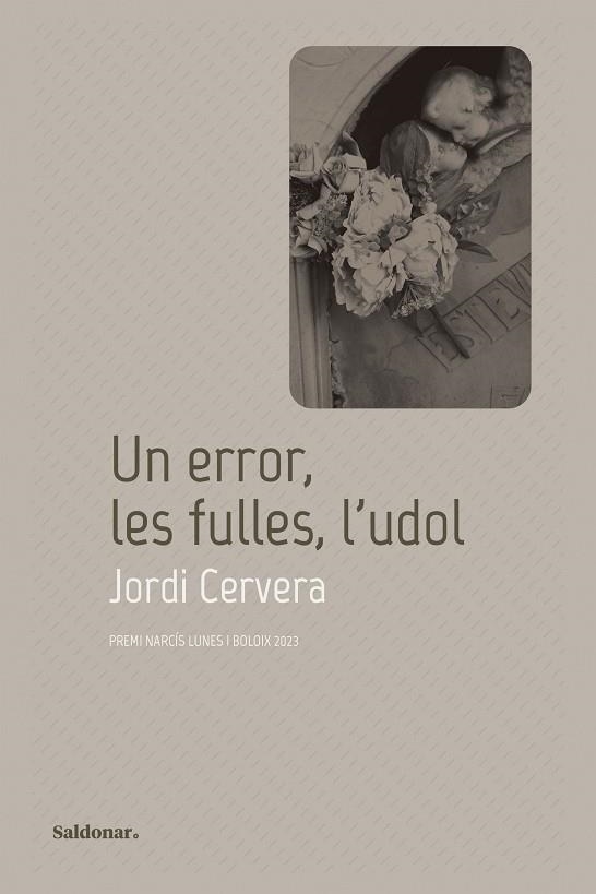 UN ERROR, LES FULLES, L'UDOL | 9788419571335 | CERVERA, JORDI | Llibreria La Gralla | Librería online de Granollers