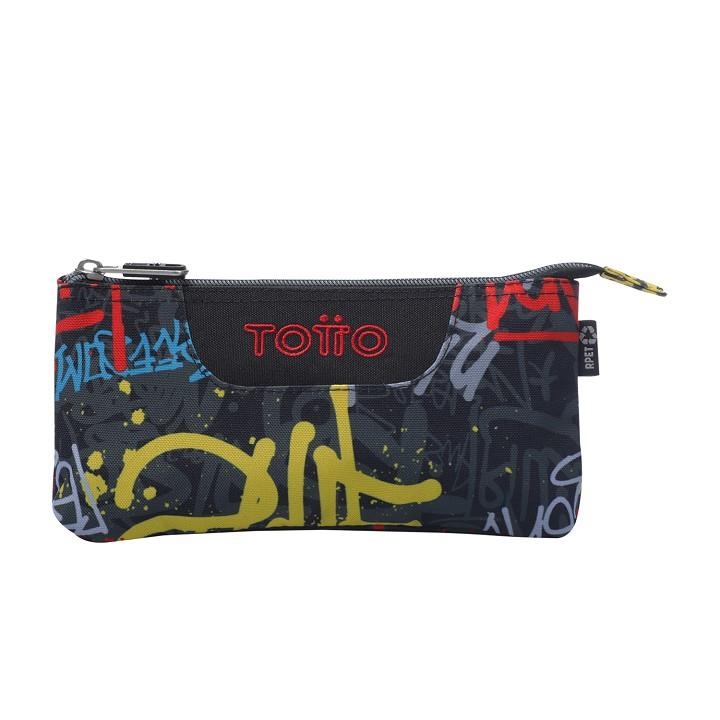 PORTATOT TOTTO TABLERO GRAFITTI NEGRE | 7704758835138 | AC52ECO012-2416Z-6CS | Llibreria La Gralla | Llibreria online de Granollers