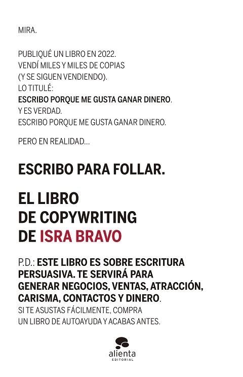 LIBRO DE COPYWRITING, EL | 9788413442471 | BRAVO, ISRA | Llibreria La Gralla | Llibreria online de Granollers