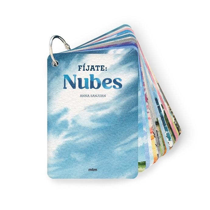 FÍJATE: NUBES | 9788417165833 | SANJUAN LLORENS, ANNA | Llibreria La Gralla | Llibreria online de Granollers