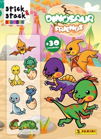 DINOSAUR FRIENDS STICK & STACK - | 9788427873797 | VVAA | Llibreria La Gralla | Llibreria online de Granollers