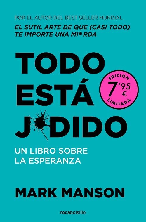 TODO ESTÁ JODIDO (BOLSILLO) | 9788410197008 | MANSON, MARK | Llibreria La Gralla | Llibreria online de Granollers