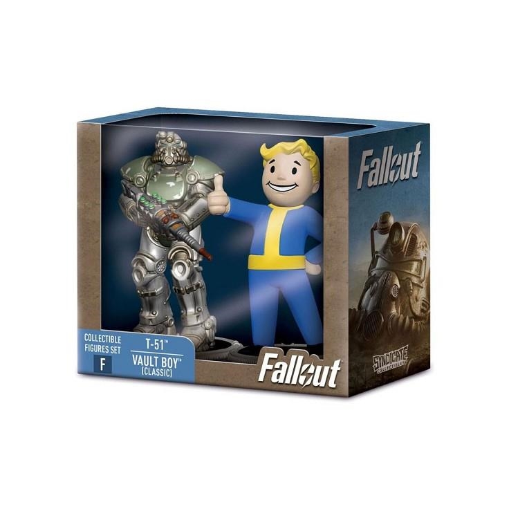 T-51 & VAULT BOY (CLASSIC) SET 2 FIG. 7,5 CM FALLOUT | 8402826315504 | SYNDICATE COLLECTIBLES | Llibreria La Gralla | Llibreria online de Granollers