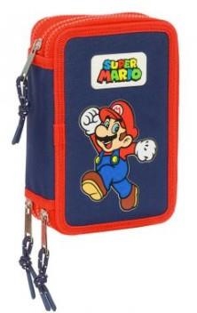 PLUMIER SAFTA SUPER MARIO TRIPLE | 8412688557233 | SAF412408857 | Llibreria La Gralla | Llibreria online de Granollers