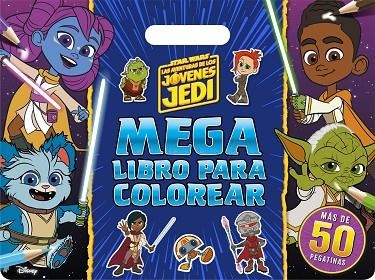 STAR WARS. LAS AVENTURAS DE LOS JÓVENES JEDI. MEGALIBRO PARA COLOREAR | 9788408283096 | STAR WARS | Llibreria La Gralla | Llibreria online de Granollers