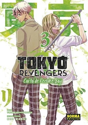 TOKYO REVENGERS: CARTA DE KEISUKE BAJI 03 | 9788467966589 | WAKUI, KEN ;  NATSUKAWAGUCHI, YUKINORI | Llibreria La Gralla | Librería online de Granollers