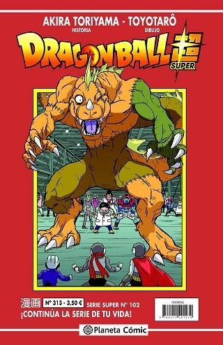 DRAGON BALL SERIE ROJA Nº 313 | 9788411401388 | TORIYAMA, AKIRA | Llibreria La Gralla | Librería online de Granollers