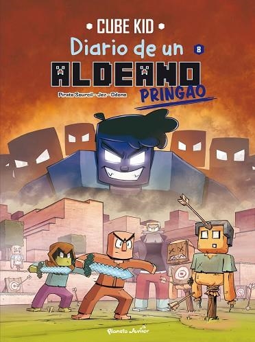 MINECRAFT. DIARIO DE UN ALDEANO PRINGAO. CÓMIC 8 | 9788408290056 | CUBE KID | Llibreria La Gralla | Llibreria online de Granollers