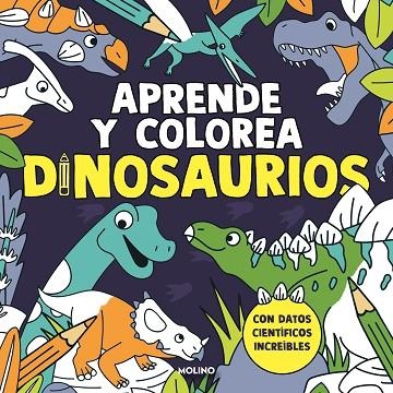 APRENDE Y COLOREA: DINOSAURIOS | 9788427245457 | AAVV | Llibreria La Gralla | Llibreria online de Granollers