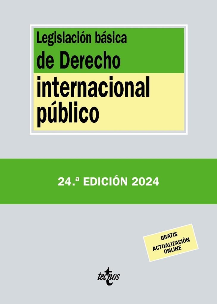 LEGISLACIÓN BÁSICA DE DERECHO INTERNACIONAL PÚBLICO | 9788430990955 | EDITORIAL TECNOS | Llibreria La Gralla | Llibreria online de Granollers