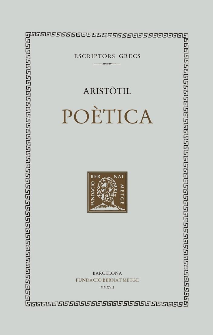 POÈTICA | 9788498592887 | ARISTÒTIL | Llibreria La Gralla | Llibreria online de Granollers