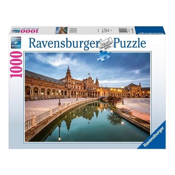 PUZZLE 1000 PIEZAS PLAZA DE ESPAÑA SEVILLA | 4005556176168 | RAVENSBURGUER | Llibreria La Gralla | Llibreria online de Granollers