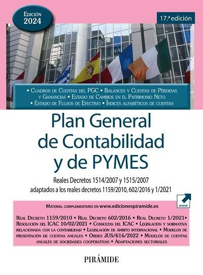 PLAN GENERAL DE CONTABILIDAD Y DE PYMES | 9788436849837 | EDICIONES PIRÁMIDE | Llibreria La Gralla | Llibreria online de Granollers