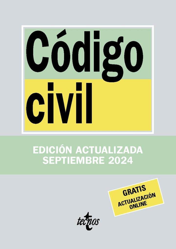 CÓDIGO CIVIL 2024 | 9788430990863 | EDITORIAL TECNOS | Llibreria La Gralla | Llibreria online de Granollers