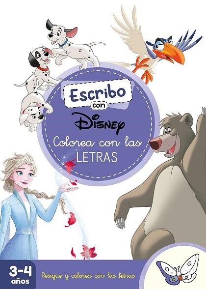 ESCRIBO CON DISNEY. COLOREA CON LAS LETRAS (DISNEY. PRIMEROS APRENDIZAJES) | 9788419487223 | VVAA | Llibreria La Gralla | Llibreria online de Granollers