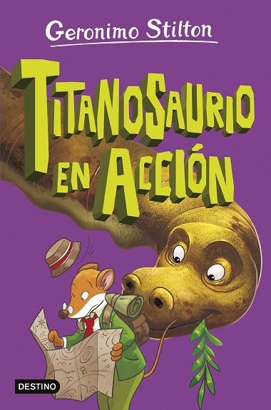 TITANOSAURIO EN ACCIÓN LA ISLA DE LOS DINOSAURIOS 4. | 9788408290186 | STILTON, GERONIMO | Llibreria La Gralla | Llibreria online de Granollers