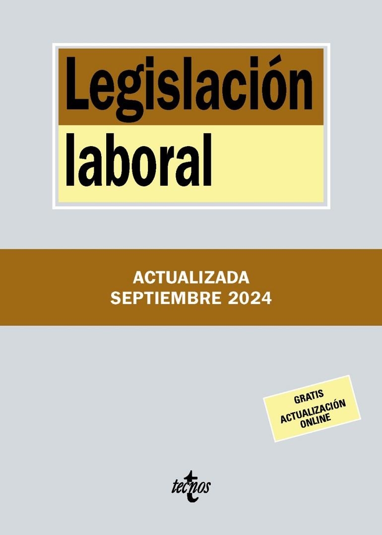 LEGISLACIÓN LABORAL 2024 | 9788430990856 | EDITORIAL TECNOS | Llibreria La Gralla | Llibreria online de Granollers