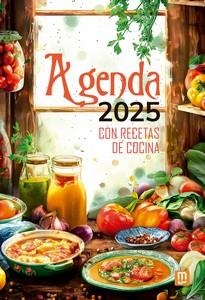 AGENDA CON RECETAS DE COCINA 2025 | 9788427148383 | VV. AA. | Llibreria La Gralla | Llibreria online de Granollers