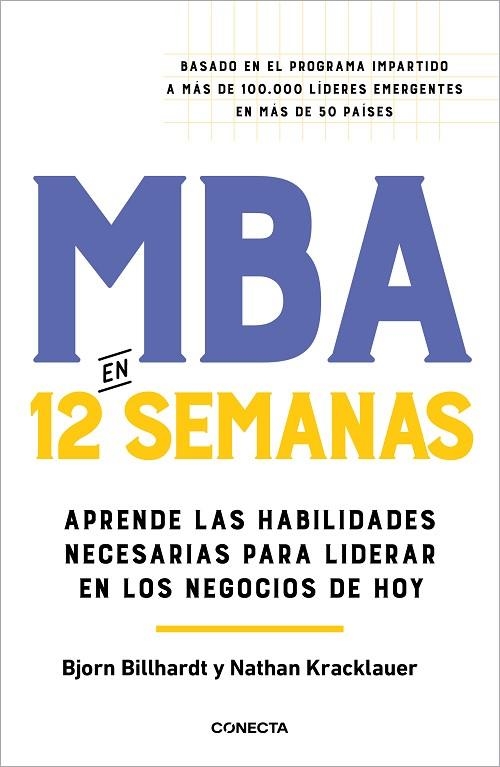 MBA EN 12 SEMANAS | 9788418053153 | BILLHARDT, BJORN ; KRACKLAUER, NATHAN | Llibreria La Gralla | Llibreria online de Granollers