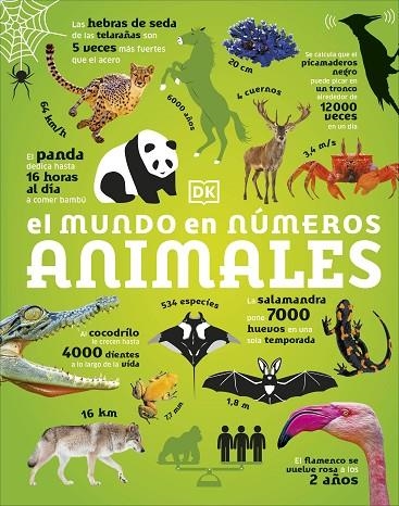 MUNDO EN NÚMEROS. ANIMALES, EL | 9780241702994 | VVAA | Llibreria La Gralla | Llibreria online de Granollers