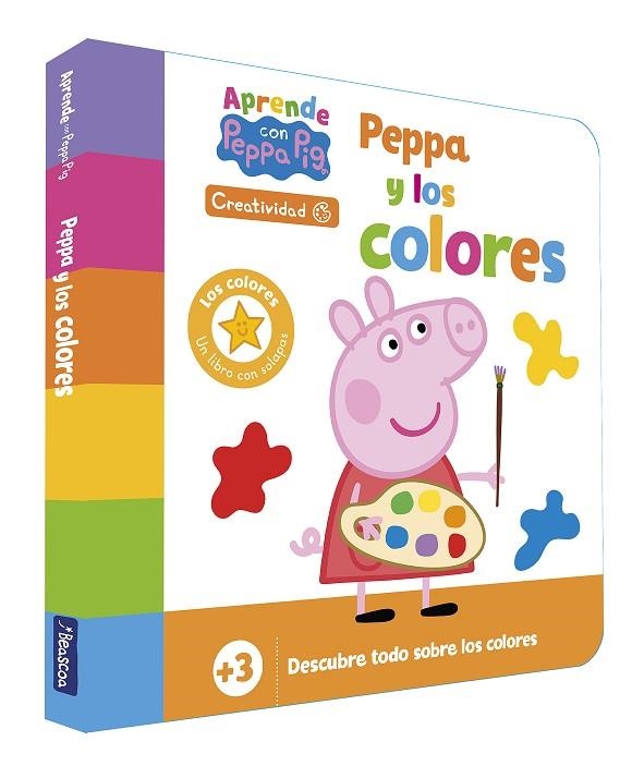 APRENDE CREATIVIDAD CON PEPPA PIG. PEPPA Y LOS COLO PEPPA PIG. LIBRO DE CARTÓN - | 9788448868758 | VVAA | Llibreria La Gralla | Llibreria online de Granollers