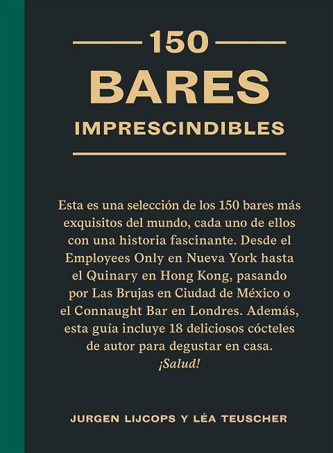 150 BARES IMPRESCINDIBLES | 9788419043450 | LIJCOPS, JURGEN | Llibreria La Gralla | Llibreria online de Granollers