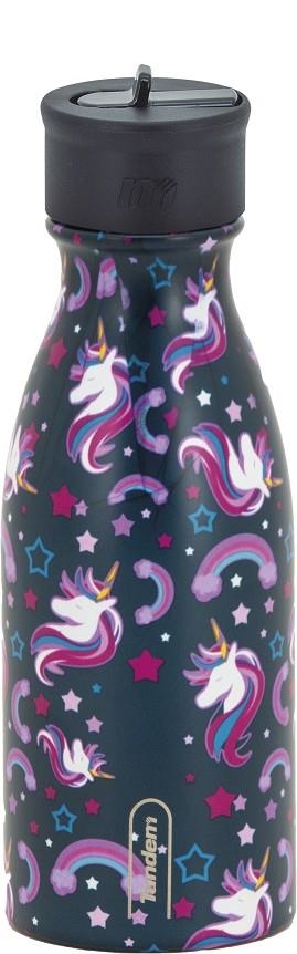 AMPOLLA TÈRMICA TANDEM 350ML UNICORN BLAU | 8412782610674 | SPO610674 | Llibreria La Gralla | Llibreria online de Granollers