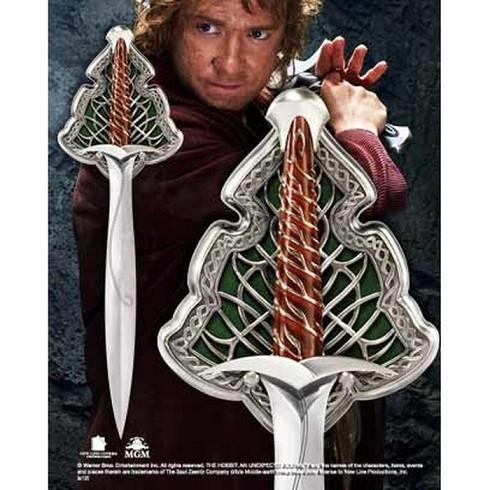 REPLICA ESPADA ACERO EL HOBBIT BILBO BAGGIN DARDO 55 CM | 8123700168916 | NOBLE COLLECTION | Llibreria La Gralla | Librería online de Granollers