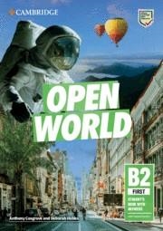 OPEN WORLD FIRST. STUDENT'S BOOK WITH ANSWERS WITH ONLINE PRACTICE | 9781108759052 | COSGROVE, ANTHONY / HOBBS, DEBORAH | Llibreria La Gralla | Llibreria online de Granollers