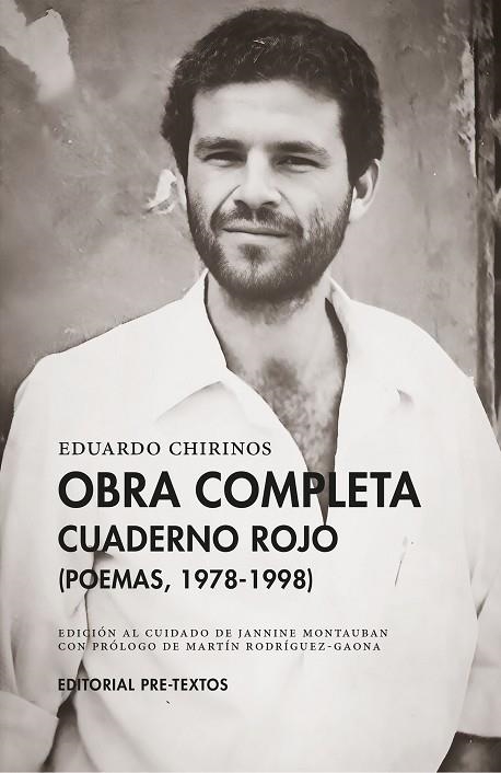 OBRA COMPLETA I. CUADERNO ROJO | 9788410309098 | CHIRINOS, EDUARDO | Llibreria La Gralla | Llibreria online de Granollers