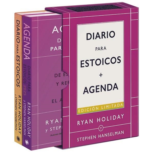 ESTUCHE "DIARIO PARA ESTOICOS" + AGENDA (ED. LIMITADA 2025) | 9788410121188 | HOLIDAY, RYAN ;  HANSELMAN, STEPHEN | Llibreria La Gralla | Llibreria online de Granollers