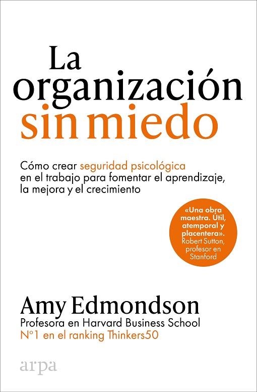 ORGANIZACIÓN SIN MIEDO, LA | 9788410313187 | EDMONDSON, AMY | Llibreria La Gralla | Librería online de Granollers