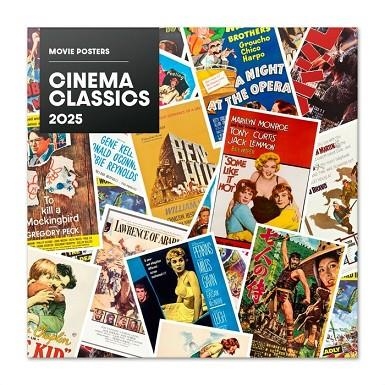 CALENDARIO 2025 30X30 CLASICOS DEL CINE | 8435747805076 | GRUPO ERIK | Llibreria La Gralla | Llibreria online de Granollers