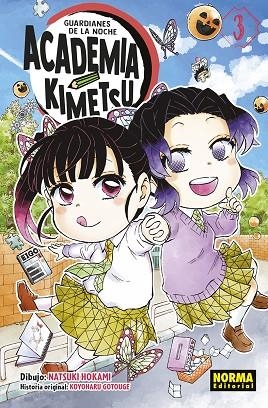 GUARDIANES DE LA NOCHE. ACADEMIA KIMETSU 03 | 9788467969184 | GOTOUGE, KOYOHARU | Llibreria La Gralla | Llibreria online de Granollers