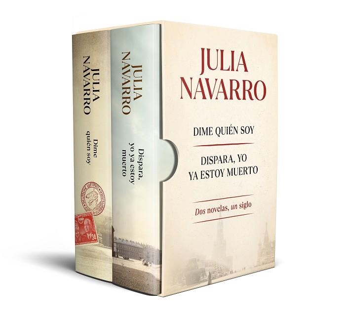 ESTUCHE JULIA NAVARRO (CONTIENE: DIME QUIÉN SOY | DISPARA, YO YA ESTOY MUERTO) | 9788466378529 | NAVARRO, JULIA | Llibreria La Gralla | Llibreria online de Granollers