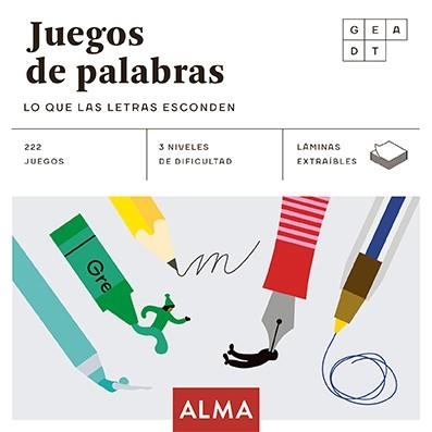 JUEGOS DE PALABRAS. LO QUE LAS LETRAS ESCONDEN | 9788410206007 | JIMÉNEZ GARCÍA, ALBERTO | Llibreria La Gralla | Llibreria online de Granollers