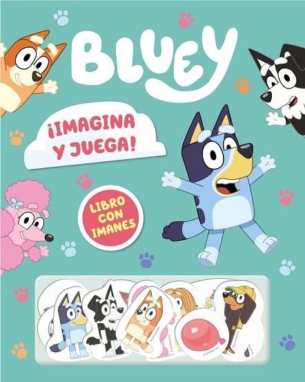 ¡IMAGINA Y JUEGA! LIBRO CON IMANES BLUEY. LIBRO JUGUETE - | 9788448869113 | BLUEY | Llibreria La Gralla | Llibreria online de Granollers